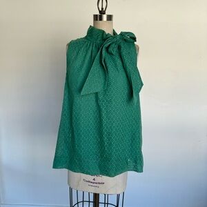 Green Maeve by Anthropologie Sleeveless Blouse